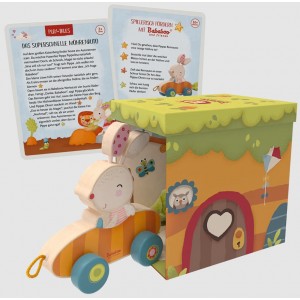 Jouet à tirer Lapin Pipa