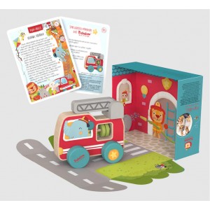 Le camion de pompiers de Lolo