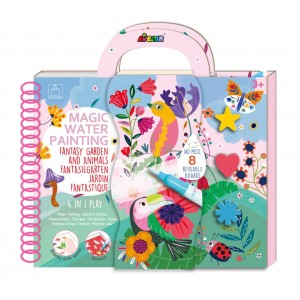 Peinture à l'eau : Jardin fantastique