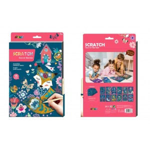 Scratch Art Jardin secret