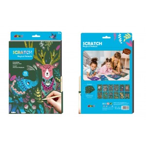 Scratch Art Animaux Magiques