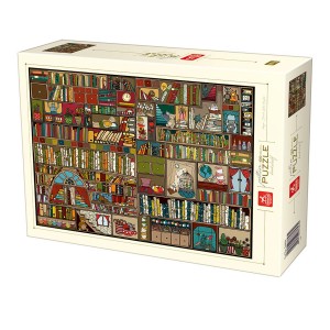 Puzzle 1000p - Etagère de livres Puzzle 1000p - Etagère de livres