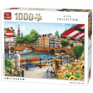 PUZZLE 1000 p City collection Amsterdam PUZZLE 1000 p City collection Amsterdam