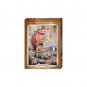 Zozoville Road Trippin- Puzzle 2000p Zozoville Road Trippin- Puzzle 2000p