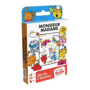 Jeu de 7 familles Monsieur et Madame Jeu de 7 familles Monsieur et Madame