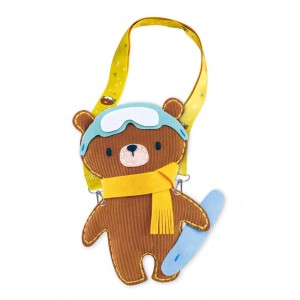 Kit de couture - Ours snowboarder