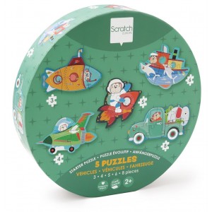 Puzzles évolutifs véhicules Puzzles évolutifs véhicules