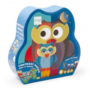 Puzzle deux faces Hiboux Puzzle deux faces Hiboux