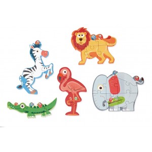 Puzzles évolutifs safari Puzzles évolutifs safari