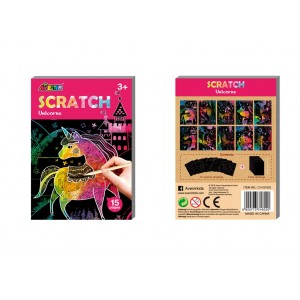 Scratch Art - Licornes Scratch Art - Licornes