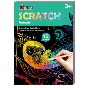 Scratch Art - Animaux Sauvages Scratch Art - Animaux Sauvages