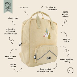 Sac à dos - grand - Miss Licorne Sac à dos - grand - Miss Licorne