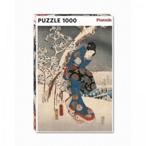 Puzzle - Hiroshige comte de Genji - 1000 pièces Puzzle - Hiroshige comte de Genji - 1000 pièces