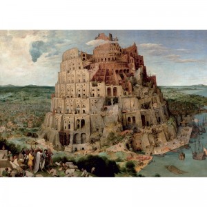Puzzle - Bruegel - Tour de Babel 1000 pièces Puzzle - Bruegel - Tour de Babel 1000 pièces