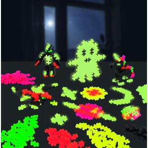 Plus plus - Kit Phosphorescent - 360 pcs Plus plus - Kit Phosphorescent - 360 pcs