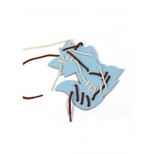 Jeu de laçage des quatre animaux