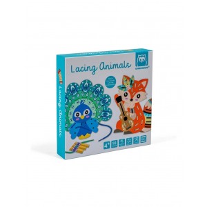 Jeu de laçage des quatre animaux