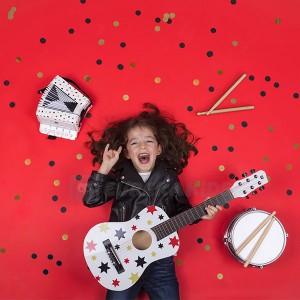 Guitare Blanche 75 cm Guitare Blanche 75 cm