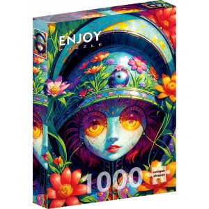 Puzzle - Floral Warrior - 1000 pièces Puzzle - Floral Warrior - 1000 pièces