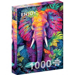 Puzzle - Disguised Elephant - 1000 pièces Puzzle - Disguised Elephant - 1000 pièces