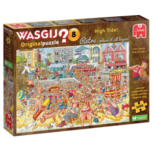 Wasgij retro original 42 - Raz-de-Marée - 1000 pièces Wasgij retro original 42 - Raz-de-Marée - 1000 pièces