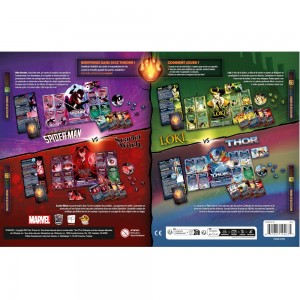 Dice Throne Marvel Thor, Loki, Spiderman, Scarlet Witch Dice Throne Marvel Thor, Loki, Spiderman, Scarlet Witch