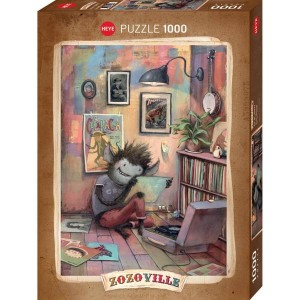 Zozoville Vinyl Monster - Puzzle 1000p Zozoville Vinyl Monster - Puzzle 1000p