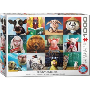 Drôles d'animaux - Puzzle 1000 pièces Drôles d'animaux - Puzzle 1000 pièces