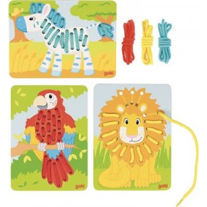 Jeu de laçage 3 animaux Jeu de laçage 3 animaux