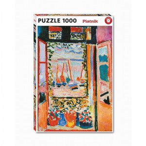 Puzzle 1000 pièces - Matisse - Fenêtre ouverte Puzzle 1000 pièces - Matisse - Fenêtre ouverte