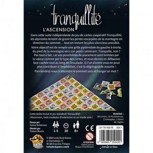 Tranquilité : l'Ascension Tranquilité : l'Ascension