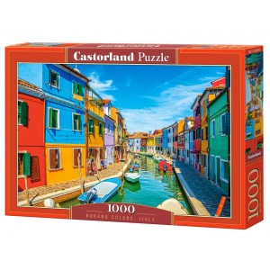 Puzzle 1000 pièces - Les Couleurs de Burano Puzzle 1000 pièces - Les Couleurs de Burano