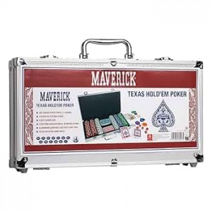 Poker - Mallette Maverick, 300 Jetons 11,5 G Et 2 Jeux 54C
