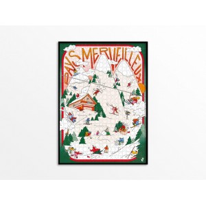 Planté de bâton puzzle 1000p