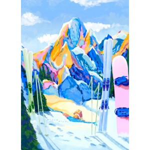 Snow must go one puzzle 1000p