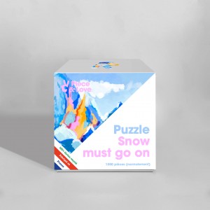 Snow must go one puzzle 1000p